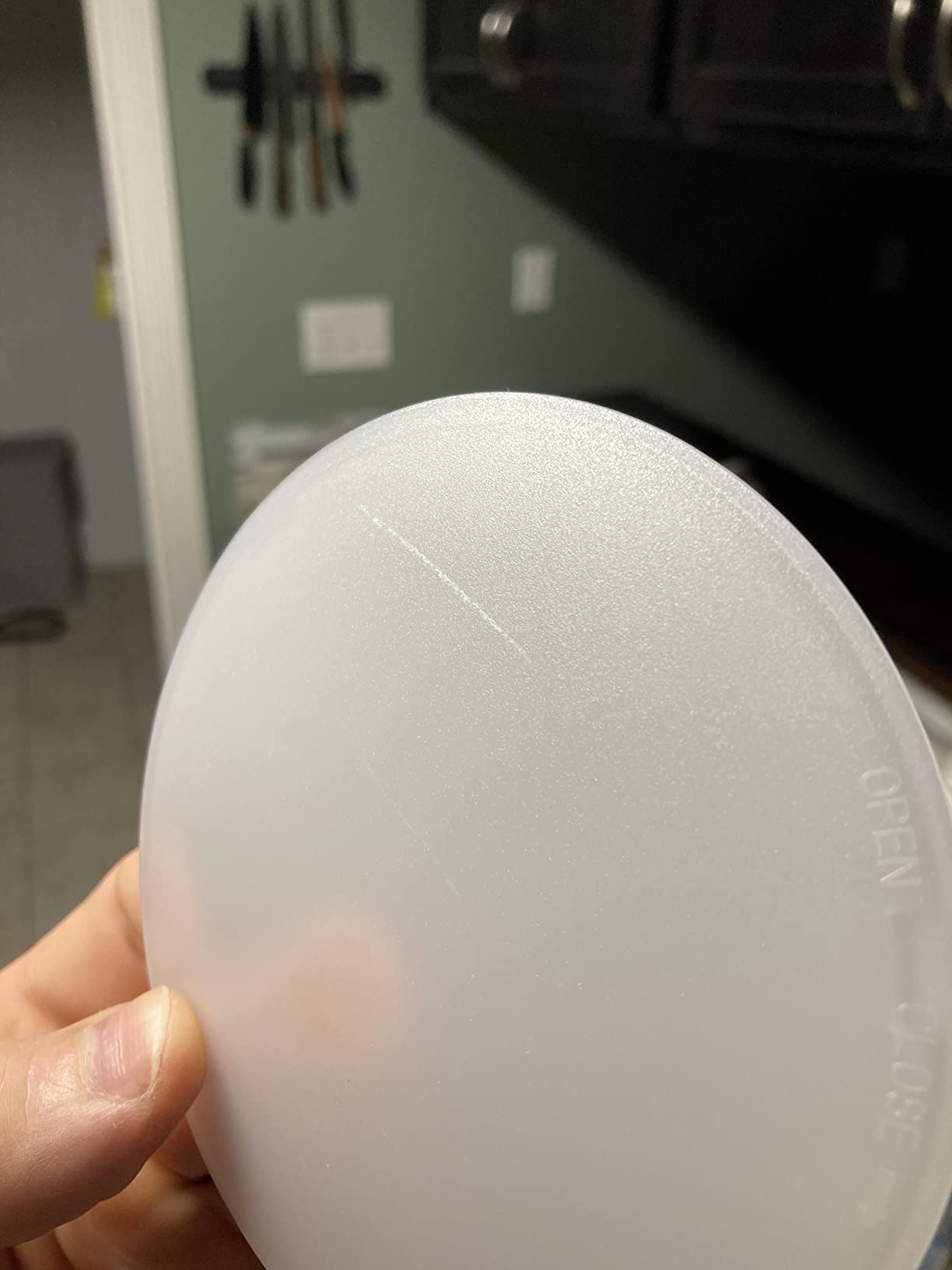 CLOUDY BAY Motion Sensor Ceiling Light Indoor, 120V CRI90 10W 5000K Bright Day Light, 6.5 inch LED Flush Mount Ceiling Lighting Fixture for Garage, Walk-in Closet, Attic, Pantry Wet Location White Finish customer photo 2