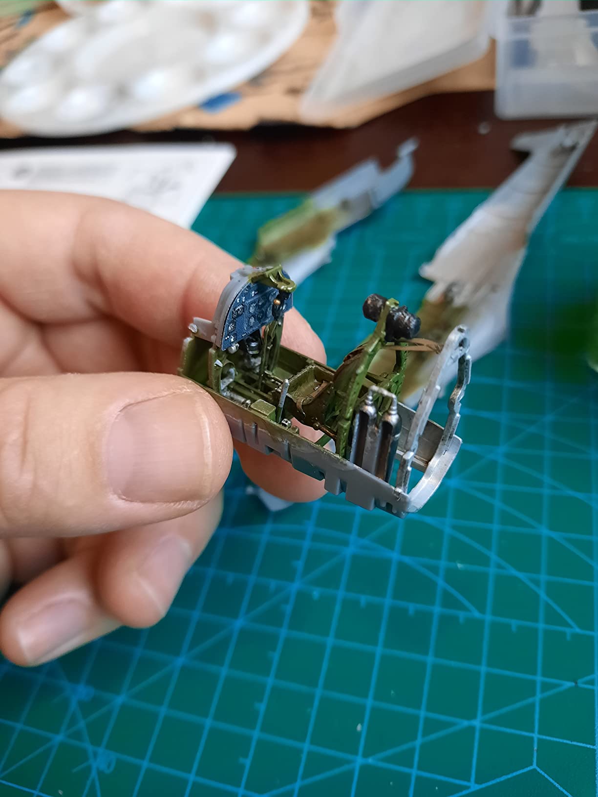 Tamiya 61119 1/48 Supermarine Spitfire MK.I Plastic Model Airplane Kit customer photo 1