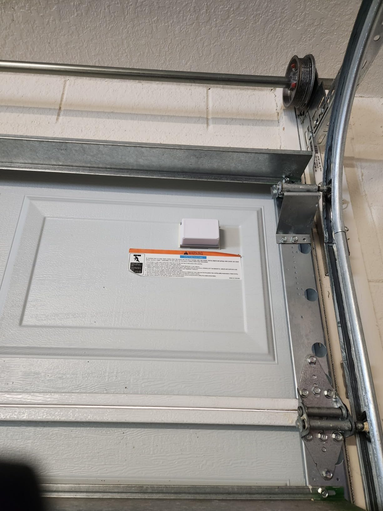 Garage Door Minder Version II. 100% Wireless. Installs in Two Minutes! No Wi-Fi. in-Home Monitor & Alert System. Great for Seniors! customer photo 2