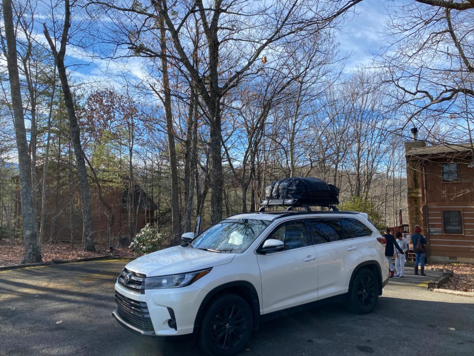 Asani Waterproof Car Roof Top Cargo Carrier Bag with 8 Heavy-Duty Straps and Buckles | Weatherproof Luggage Roofbag for Rooftop Racks | Car Topper Bag for Sedan, SUV, Vans & More (15 Cubic Feet) customer photo 2