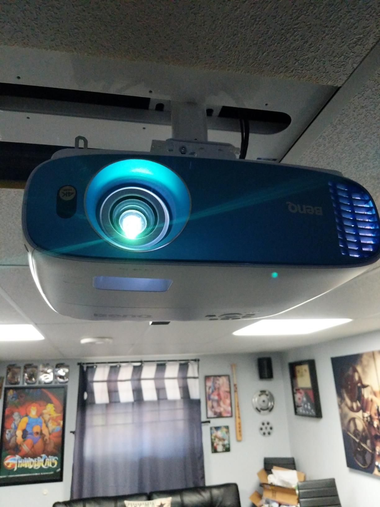 BenQ TK800M 4K UHD Home Theater Projector with HDR and HLG | 3000 Lumens for Ambient Lighting | 96% Rec. 709 for Accurate Colors | Keystone for Easy Setup | 3D Capable customer photo 2
