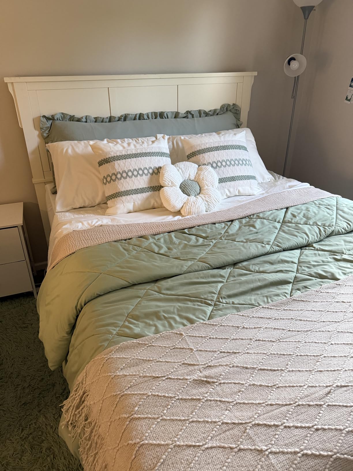 Bedsure Queen Sheet Set - 4 Pieces Soft, Breathable, Cooling Bed Sheets customer photo 2