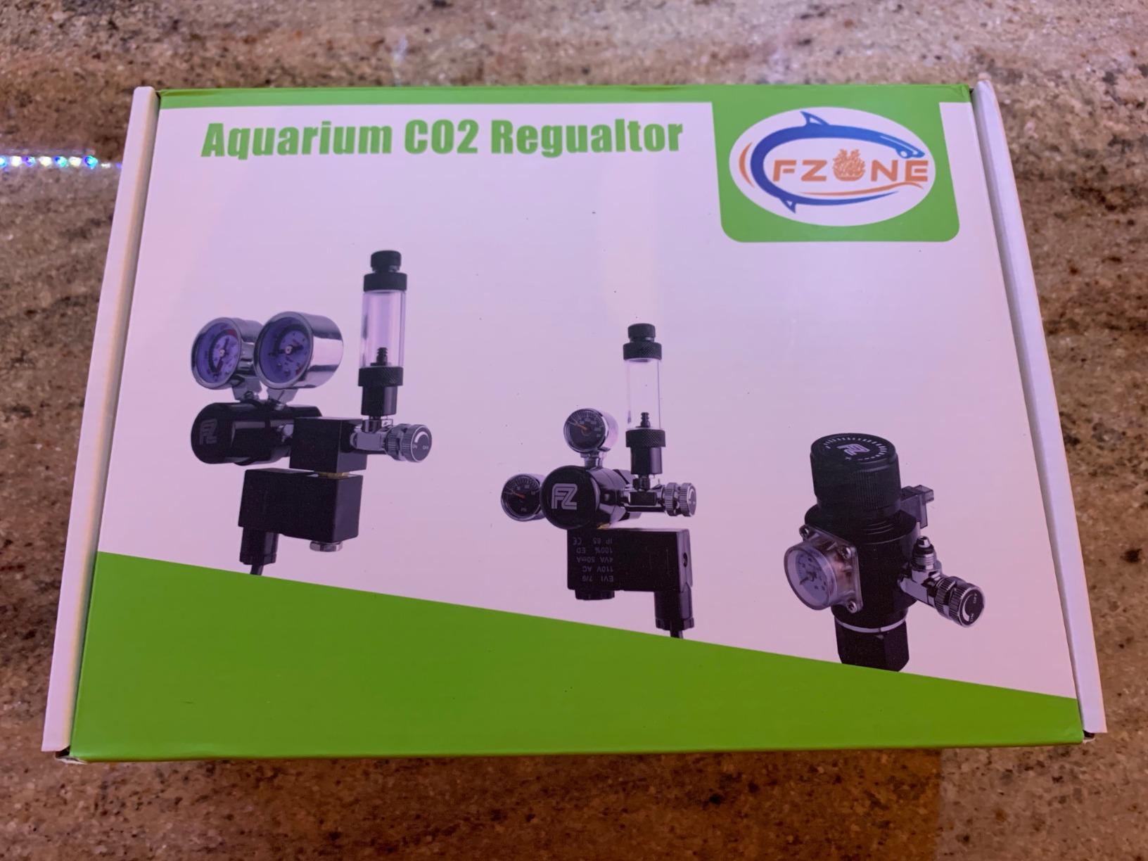 FZONE Aquarium Co2 Regulator DC Solenoid with Bubble Counter and Check Valve Plant Grow DIY CO2 System CGA320 Side Open Cylinder customer photo 1