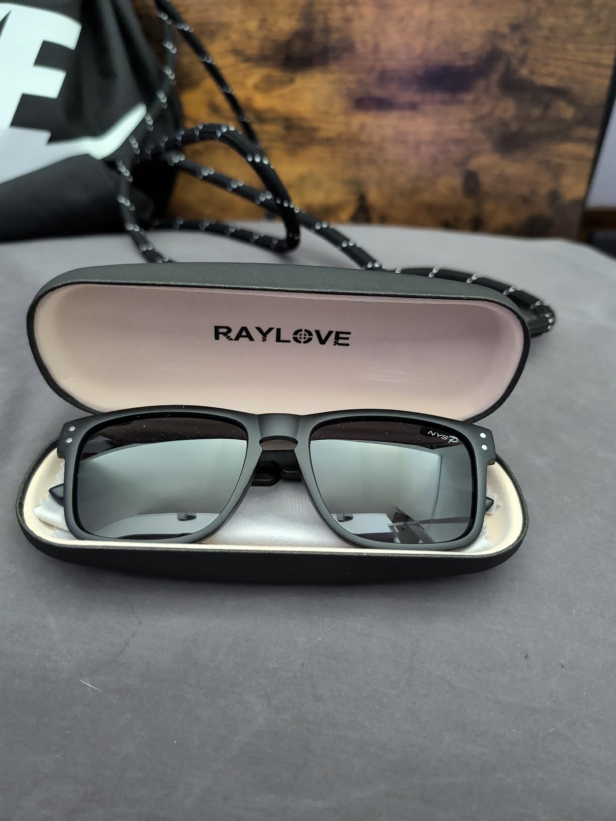 RayLove Unisex Hard Shell Eyeglasses Cases, Protective Case For Glasses customer photo 2