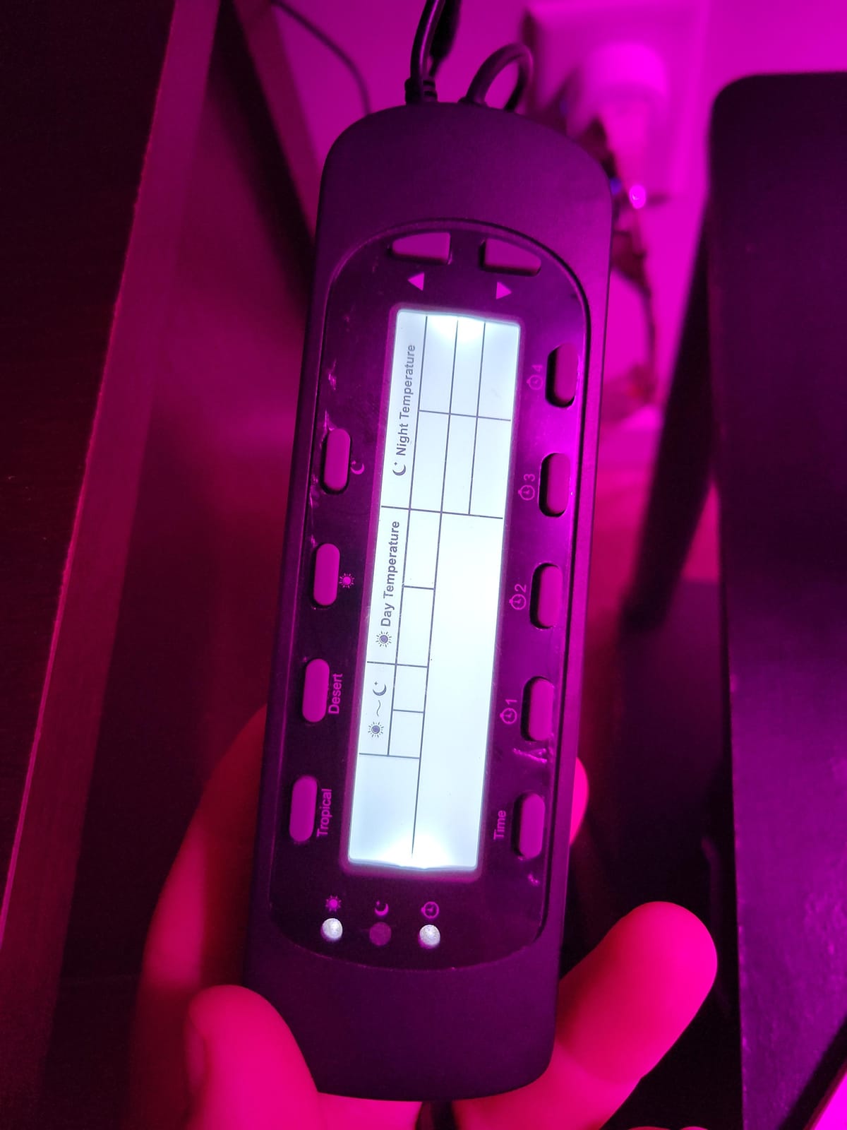 REPTI ZOO Reptile Thermostat Digital Outlet Temperature Timer Troptical or Desert Mode with Day Night Control for Aquarium Reptiles Terrarium Humidistat Mushroom Fermentation,Easy Setup (THC16) customer photo 1
