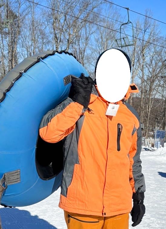 GEMYSE Men's Winter Ski Jacket Waterproof Snow Coat with Detachable Hood customer photo 2