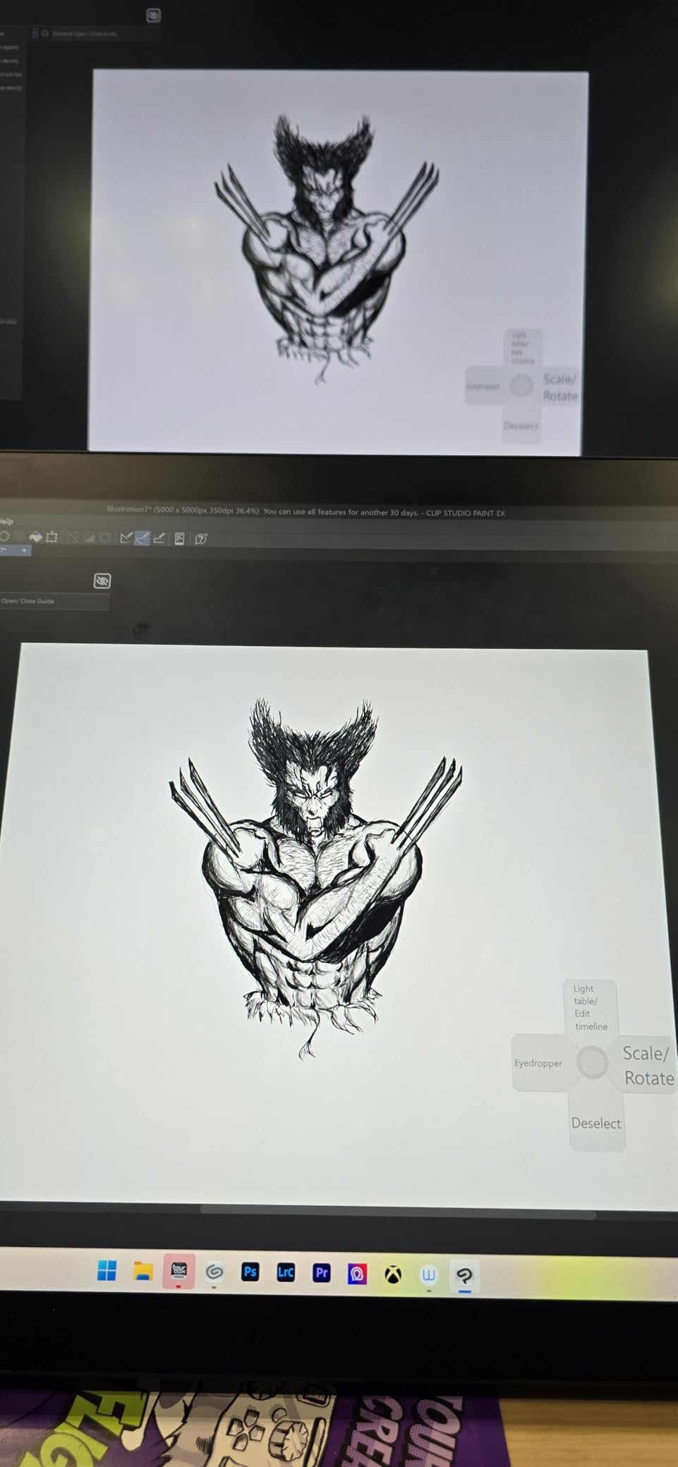 Wacom Cintiq 22, Drawing Tablet with Full HD Screen & Pro Pen 2 customer photo 2