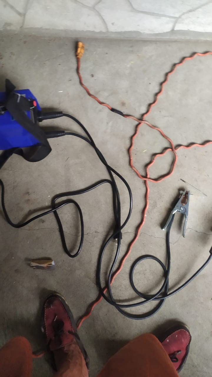 250A Stick Welder, 110V/220V Portable IGBT Inverter ARC Welder customer photo 1