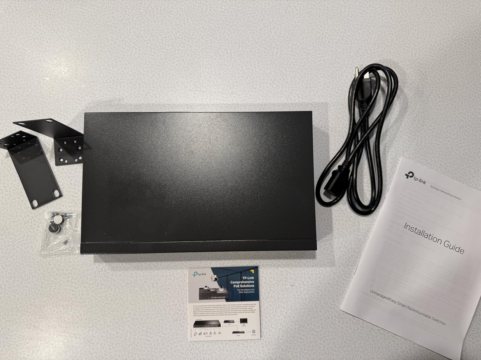 TP-Link 8 Port Gigabit PoE Switch | 8 PoE+ Ports @126W | Plug & Play | Limited Lifetime Protection | Desktop/Rackmount | Prioritized Power Supply | Sturdy Metal | Shielded Ports (TL-SG1008MP) customer photo 2