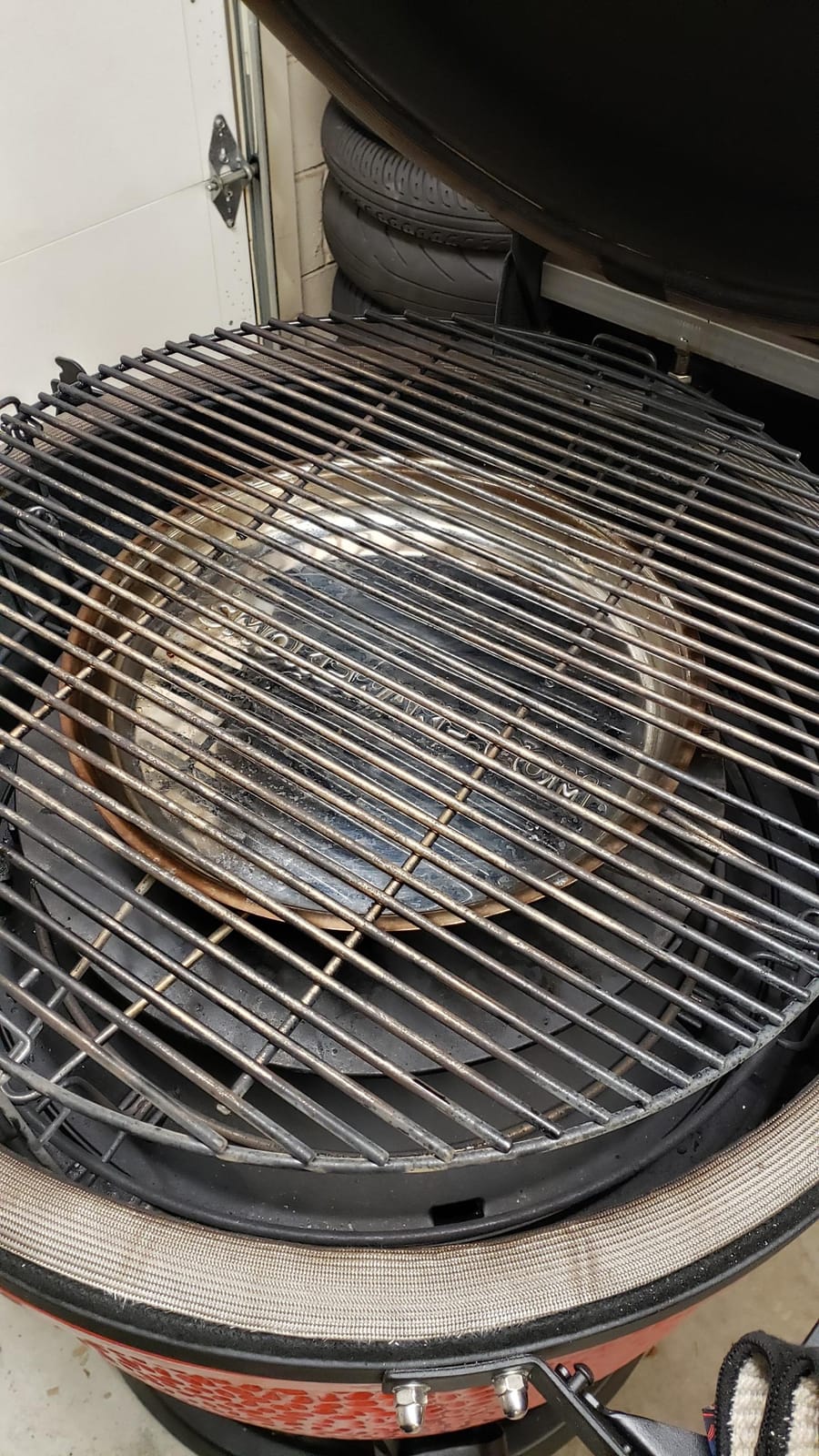 SMOKEWARE Stainless Steel Drip Pan - Big Green Egg Grilling Accessory, 14-inch Diameter customer photo 2