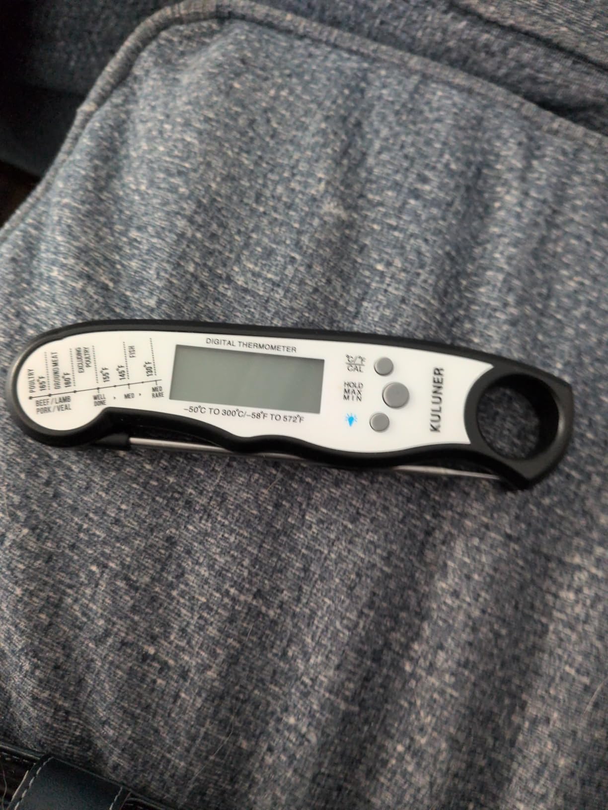 KULUNER Digital Instant Read Meat Thermometer for Cooking, Food,Grill customer photo 2