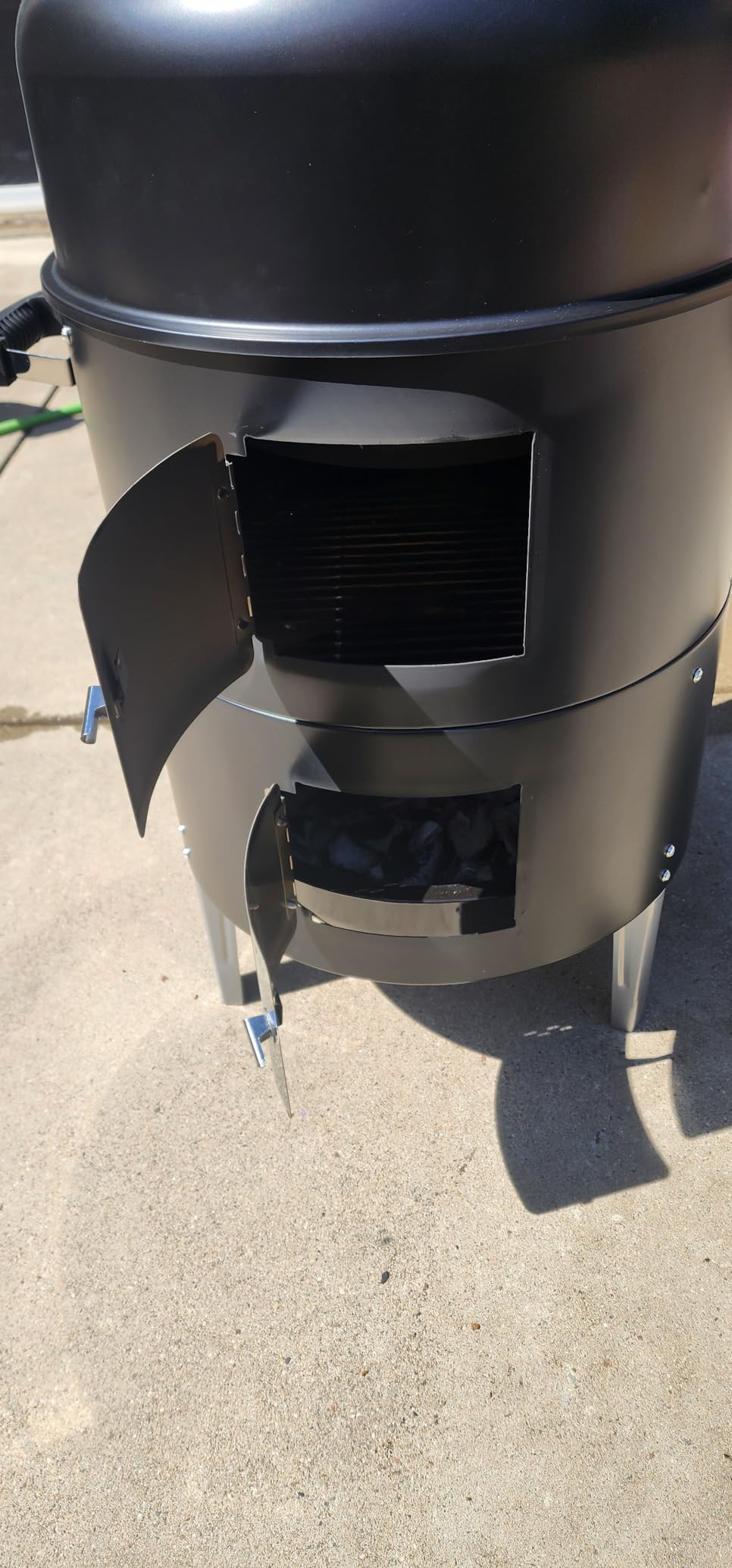 Realcook Charcoal BBQ Smoker Grill - 20 Inch Vertical Smoker | for Outdoor Cooking Grilling customer photo 1