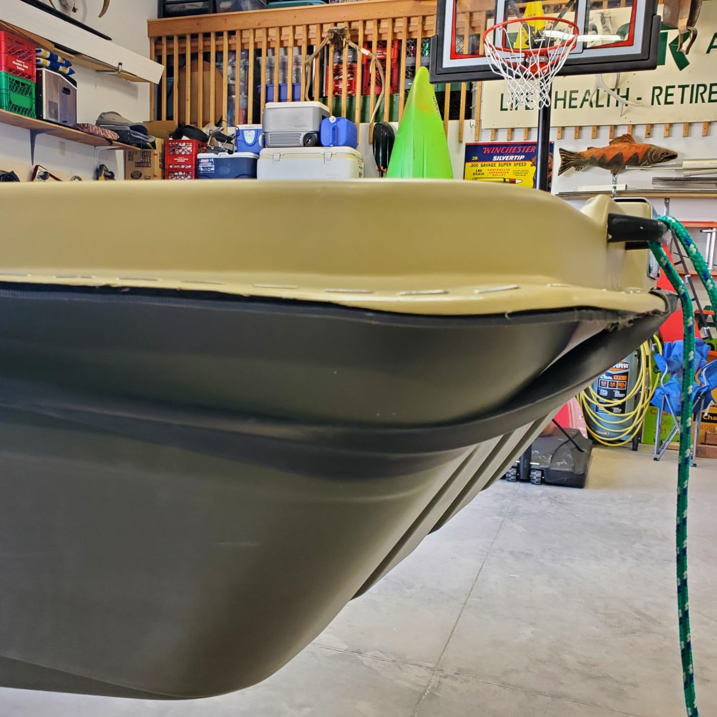 Pelican - Boat Intruder 12 - Jon Fishing Boat - 12 ft. - Great for Hunting/Fishing, Khaki/Beige customer photo 1