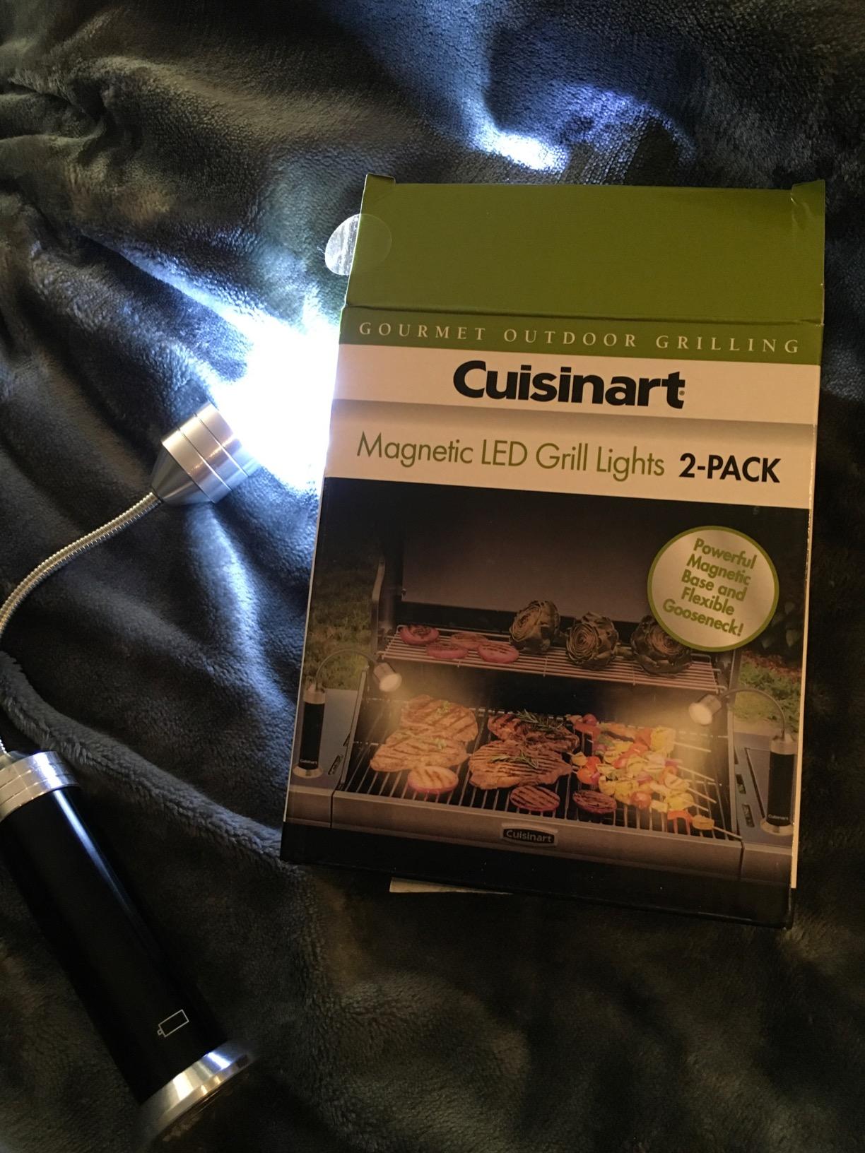 Cuisinart CGL-502 Magnetic LED Mini Grill Lights, 2-Pack customer photo 1