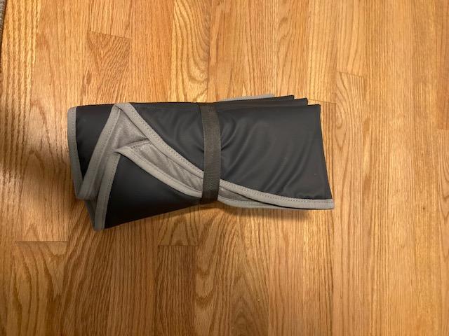 Ruffwear, Highlands Dog Pad, Cloudburst Gray, Large | Easy to Clean, Soft Insulated Comfort, Non-Slip Waterproof Base, Portable & Packable Dog Bed for Camping, Hiking & Travel customer photo 2