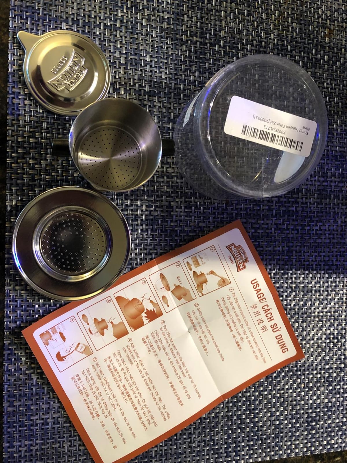 Vietnamese Coffee Filter | French Press Coffee Filter | Traditional Drip Coffee Reusable Inox Phin Filter Stainless Steel Cup Portable Coffee Maker Single-cup Serving For Camping Travel customer photo 1