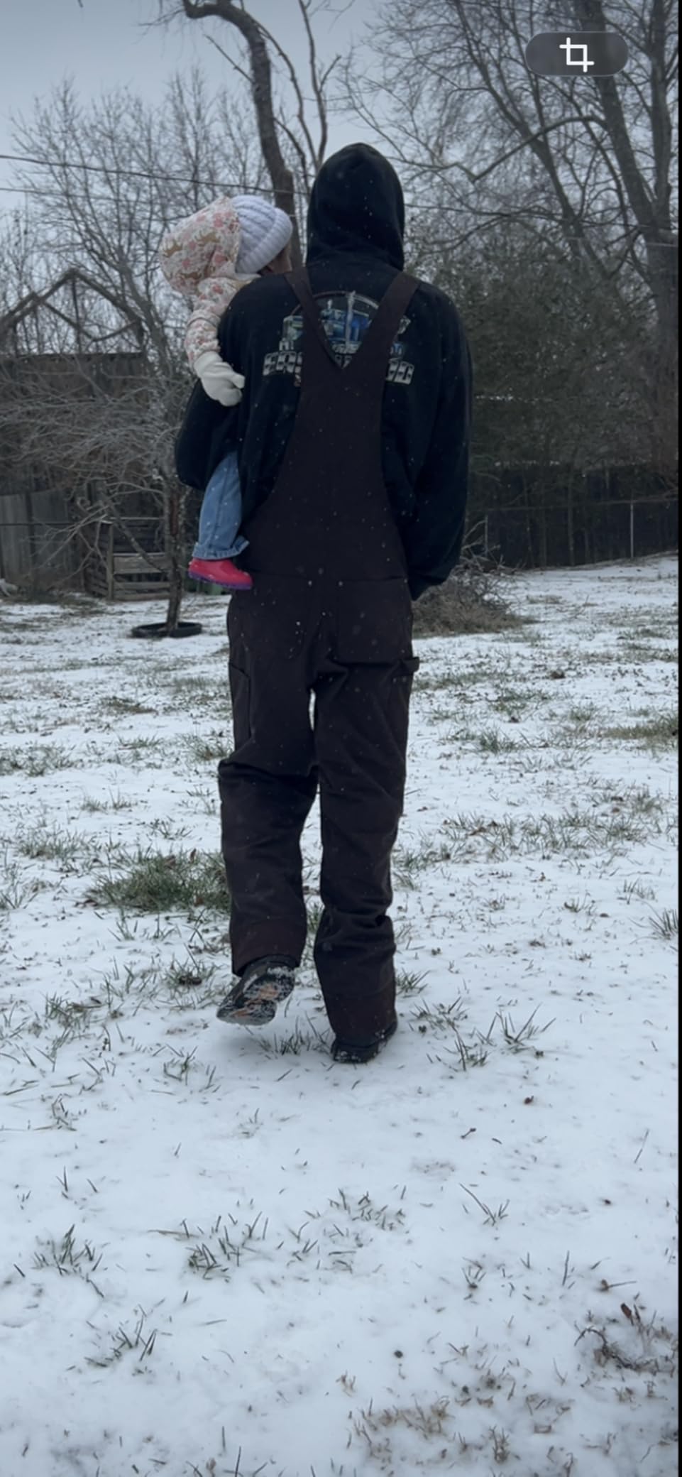Carhartt Men's Washed Duck Insulated Bib Overall customer photo 2