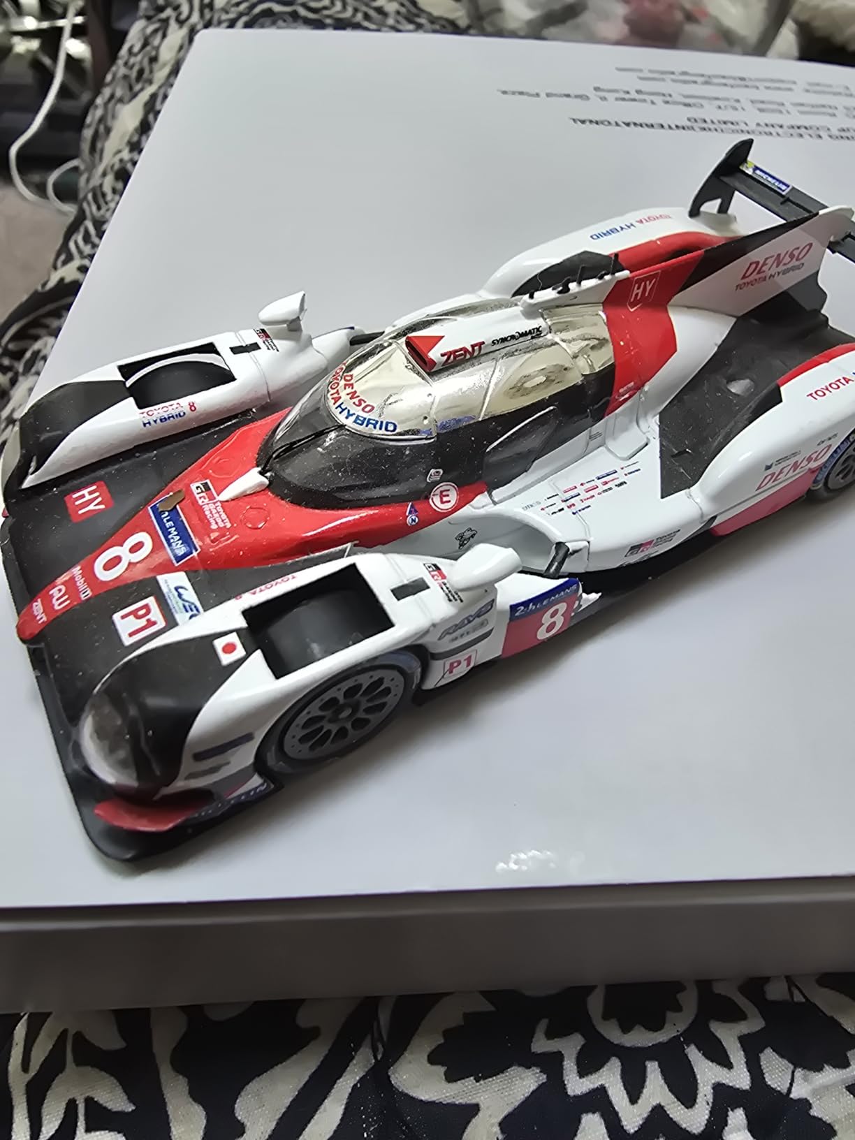 OPO 10 - Toyota TS050 Hybrid # 8 - Toyota GAZOO Racing - 8th Le Mans 2017 - Buemi-Davidson-Nakajima - Spark 1/43 for Hachette Japon (01) customer photo 1