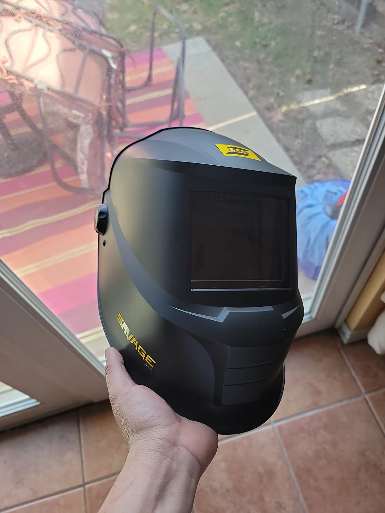 ESAB 0700000480 Black Savage A40 Welding Helmet customer photo 1