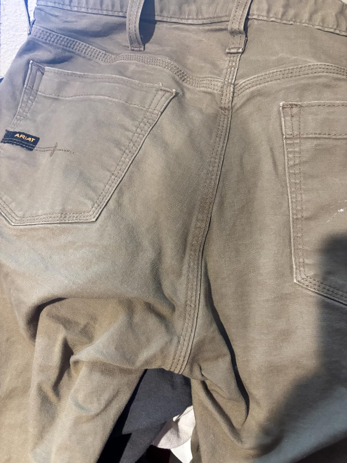 Work Men's Rebar M4 Low Rise DuraStretch Made Tough Stackable Straight Leg Pants customer photo 2