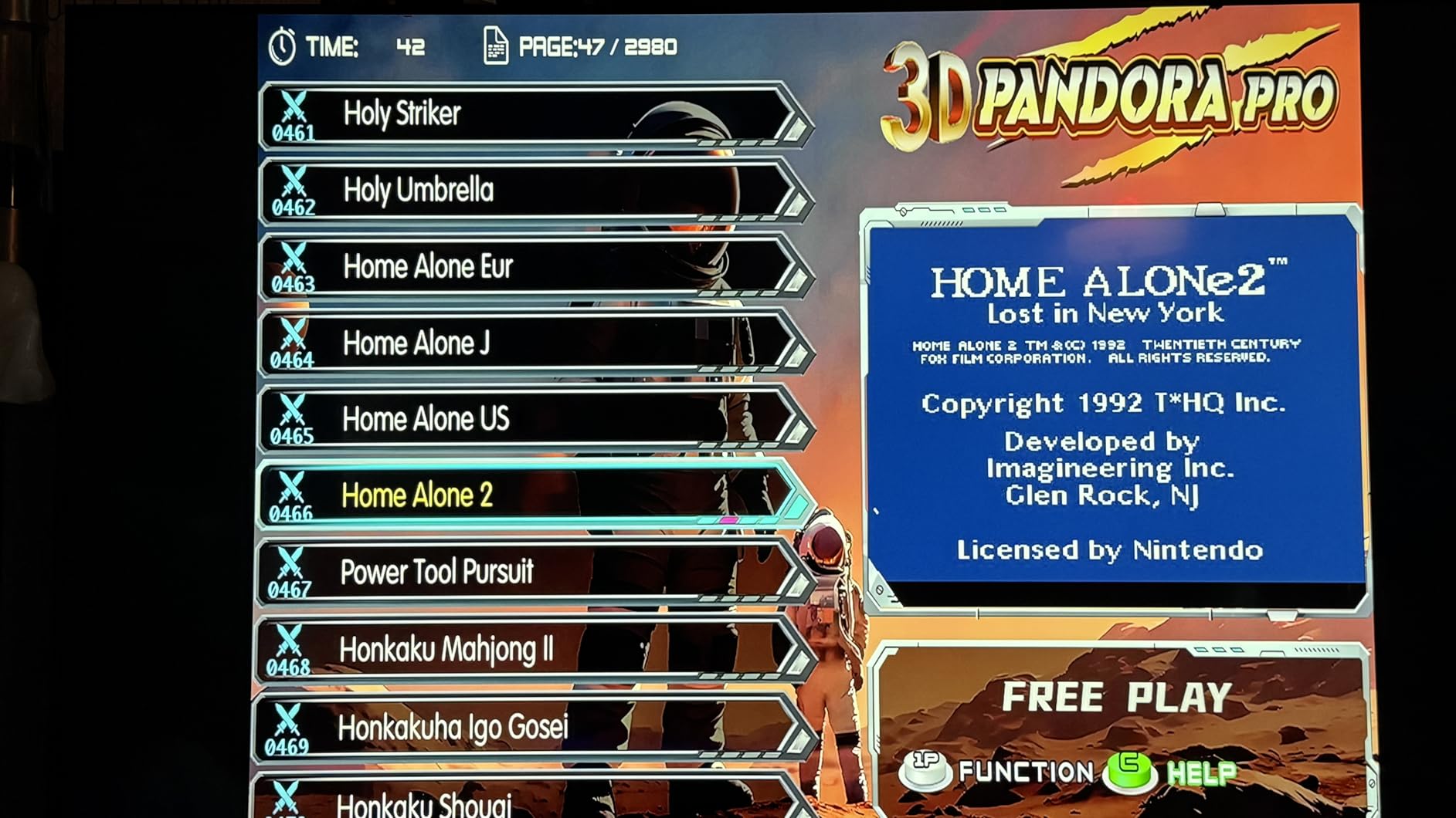 30000 Games in 1 Arcade Game Console ,Pandora Treasure 3D Double Stick,30000 Classic Arcade Games,Search Game, Support 3D,Favorite List, 4 Players Online,1280X720 Full HD Video customer photo 2