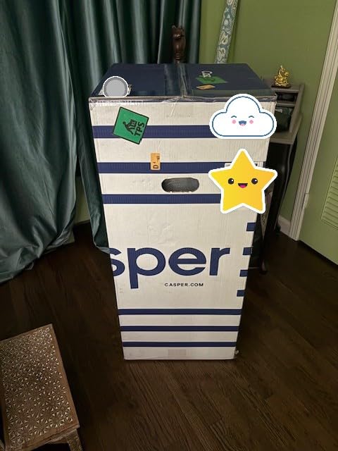 Casper Sleep Element Twin Mattress - Medium Feel - Motion Isolation - Breathable, Cooling Memory Foam - 100-Night Trial - CertiPUR-US customer photo 2