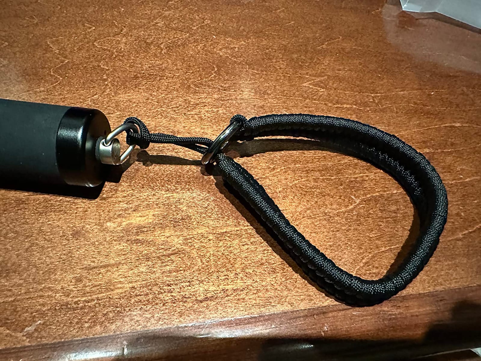 Paracord Camera Wrist Strap Lanyard - Quick Release for DSLR Mirrorless Black | Adjustable wrist size, High-strength paracord material, lightweight 1.16oz, secure metal clasp, Fits Canon Nikon Sony Fuji customer photo 1