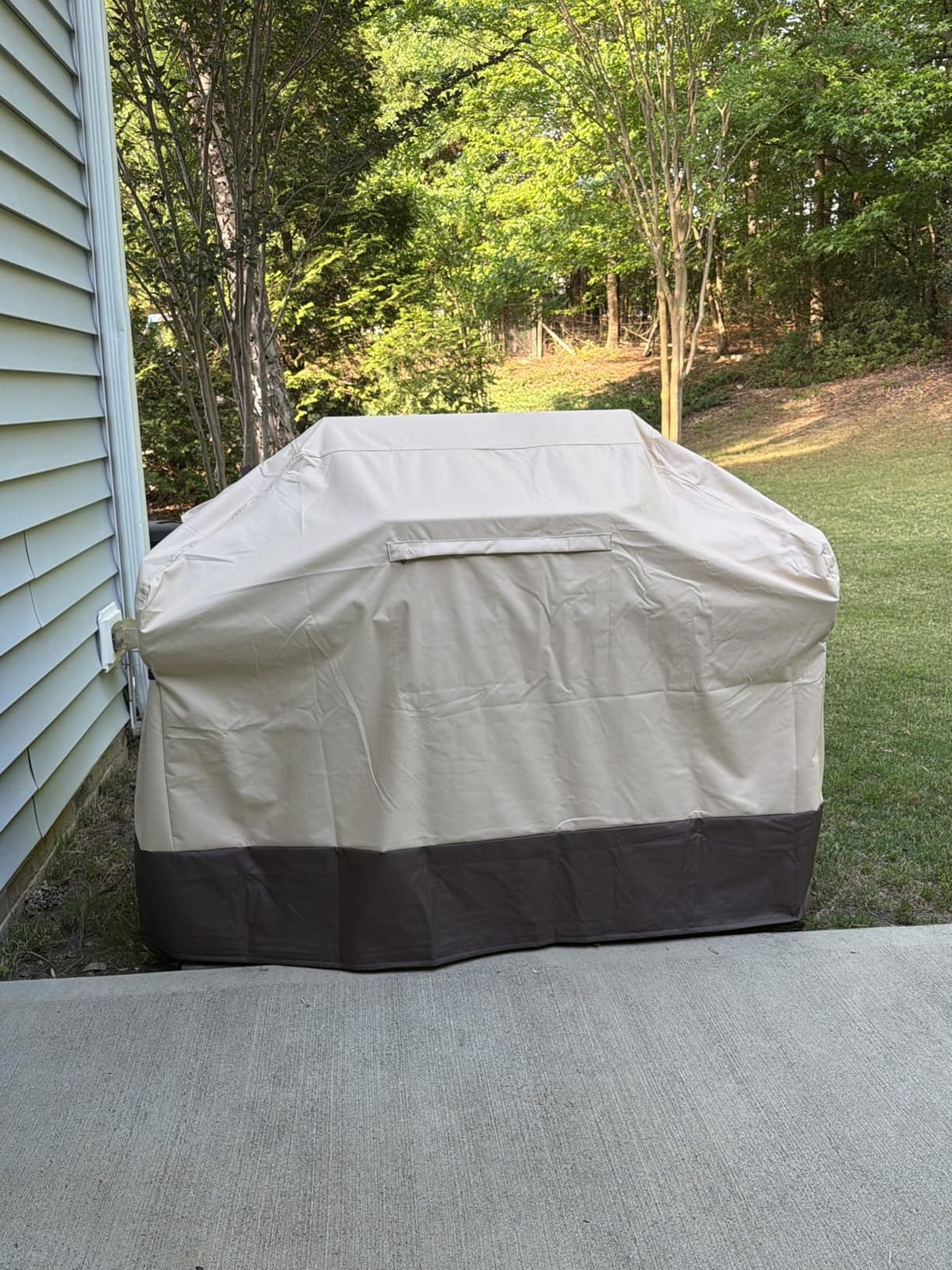 Vailge Grill Cover for Outdoor Grill & Waterproof 600D BBQ Cover 72 Inch customer photo 2