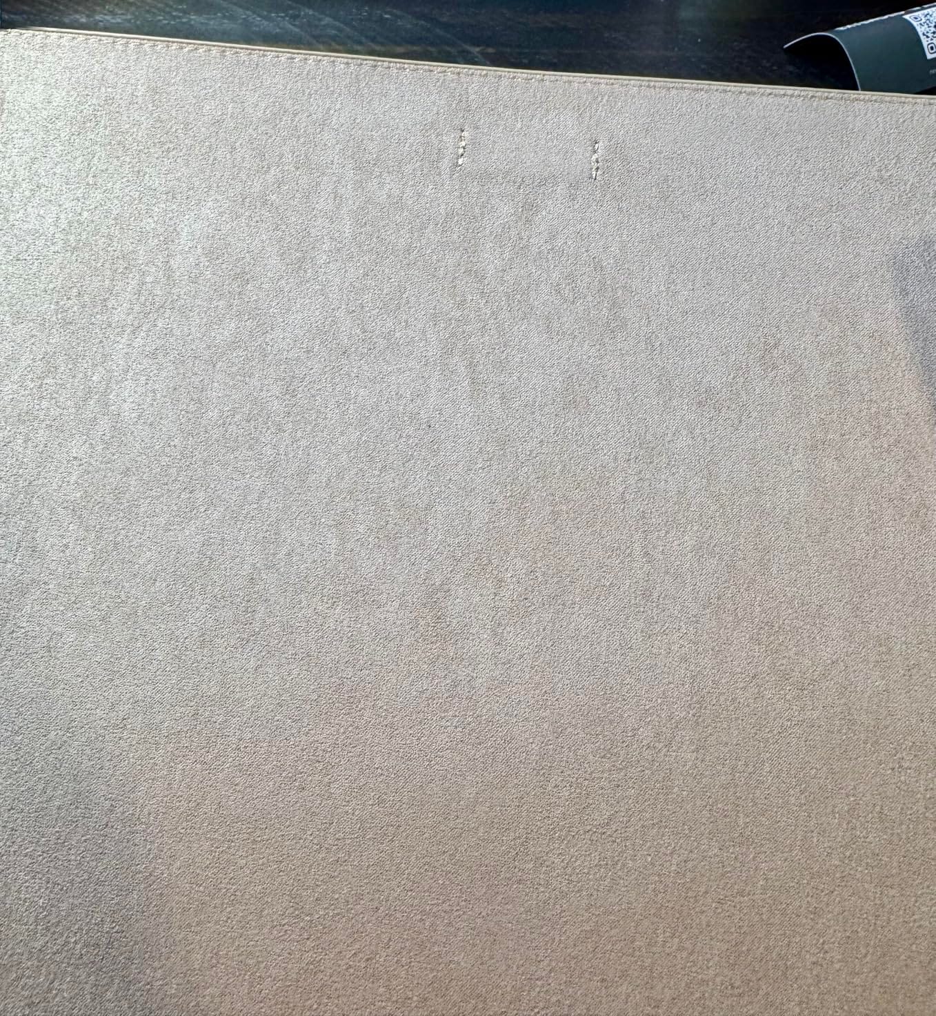 Nordik Leather Desk Mat - Pebble Black - Large Leather Desk Pad 35x17 in customer photo 1
