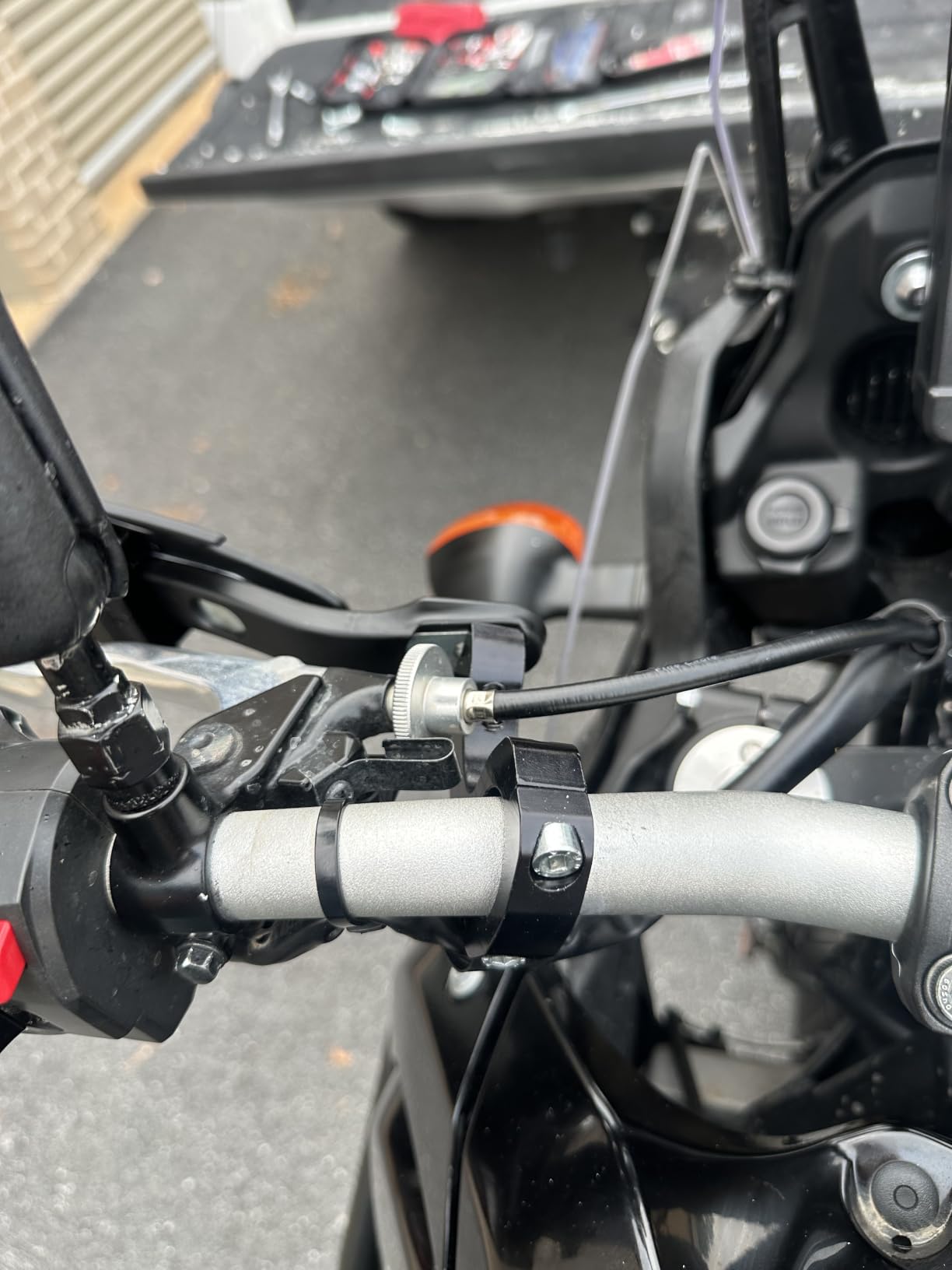 Acerbis X-Factory Hand Guard Orange/White customer photo 1
