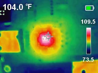 Klein Tools TI250 Rechargeable Thermal Imaging Camera, Camera Displays Over 19,200 Pixels with 3 Color Palettes, High/Low Temperature Points customer photo 1