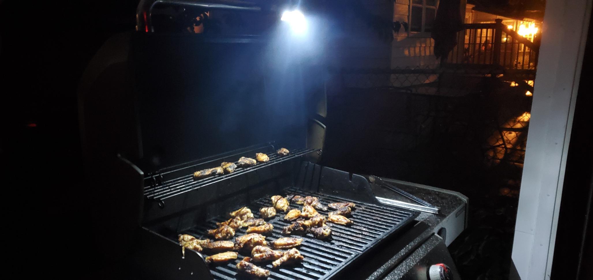 Grill Light for Outdoor Grill: 2 Brightness Super Bright Clamp-On BBQ Light customer photo 2