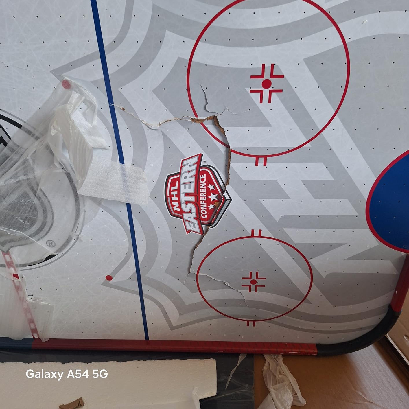 EastPoint Air Hockey Table, Rush, for Adults, Game Room, LED Scoring, 48