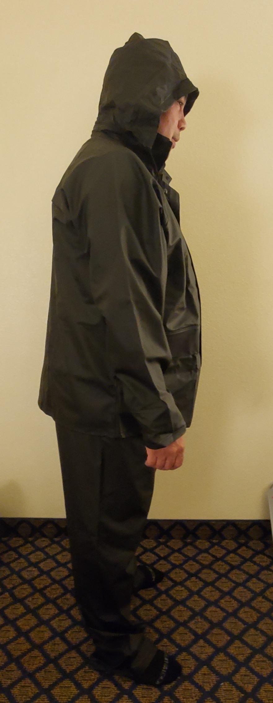 RainRider Rain Suits for Men Waterproof Rain Jacket Coat Pants Heavy Duty Women Fishing Rain Gear Workwear customer photo 1