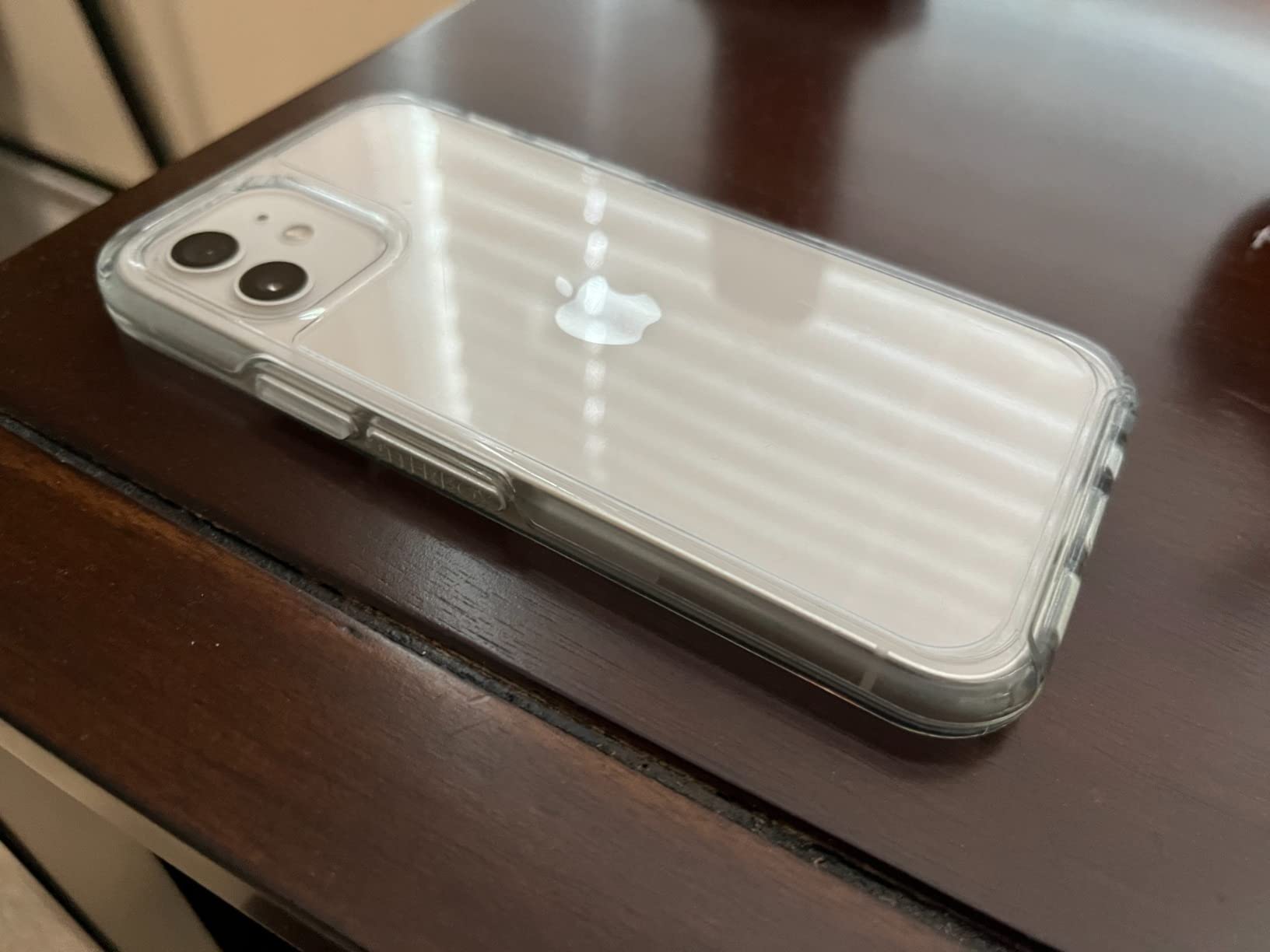 OtterBox iPhone 12 & iPhone 12 Pro Symmetry Series Case - Clear, Ultra-Sleek, Wireless Charging Compatible, Raised Edges Protect Camera & Screen customer photo 2