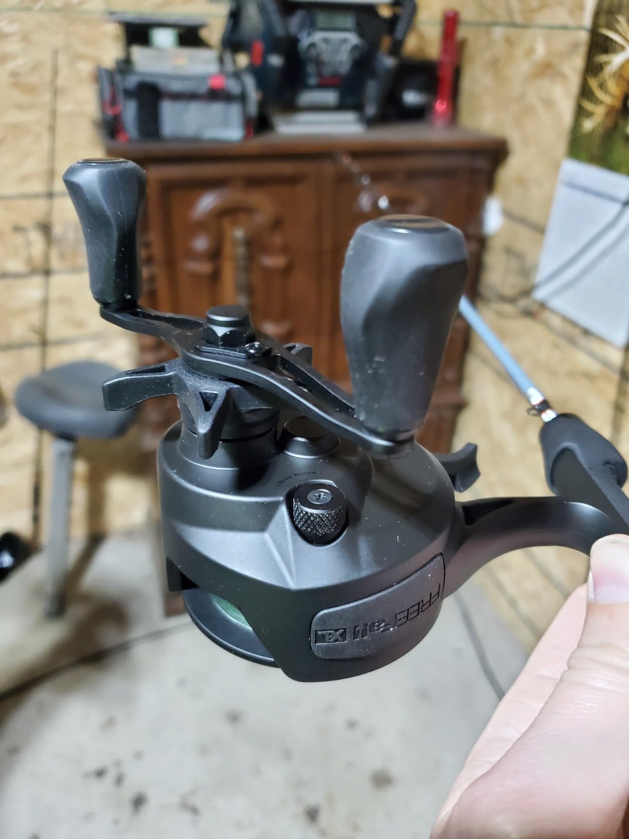 13 Fishing FreeFall XL Inline Ice Fishing Reel customer photo 1