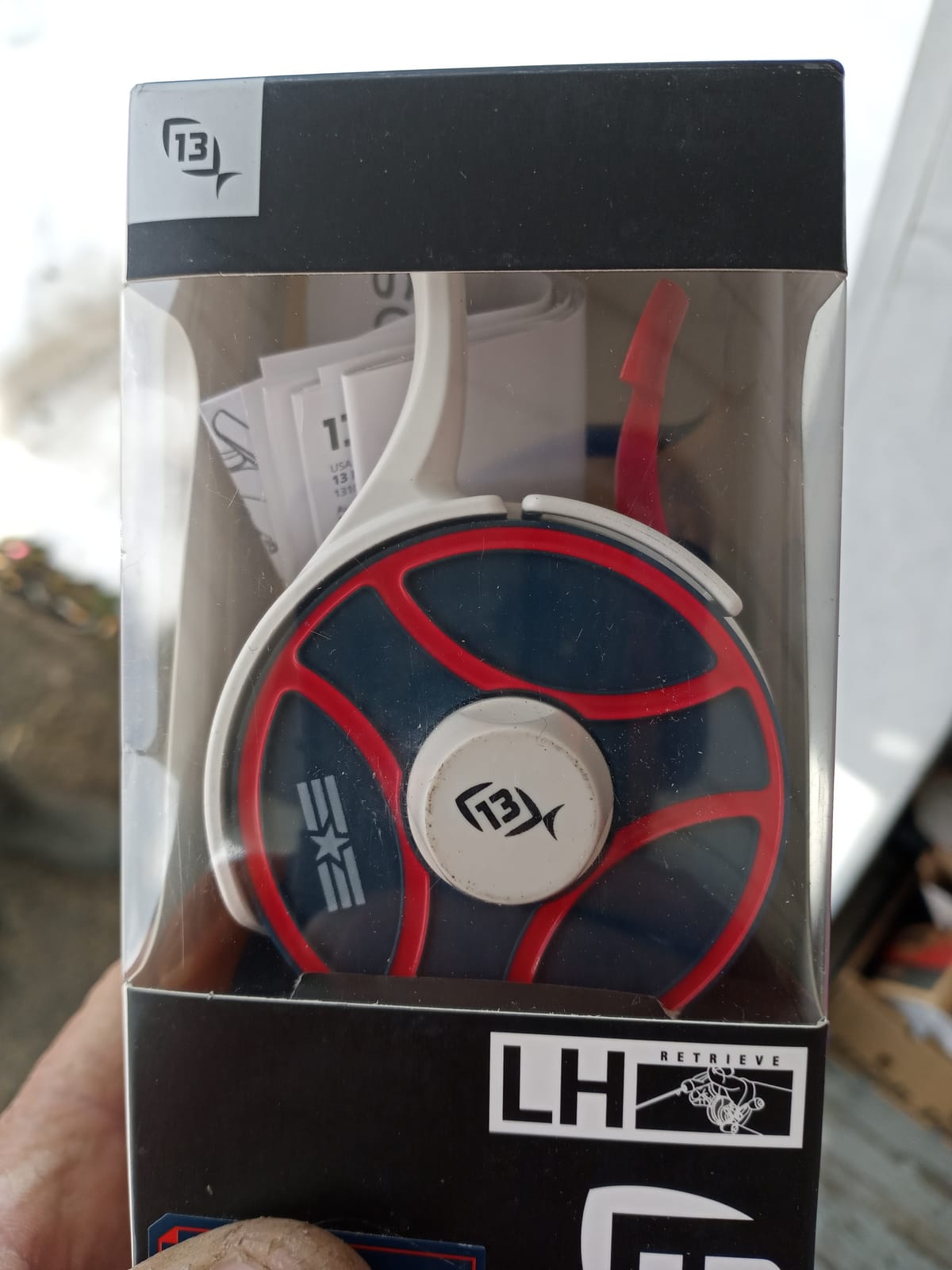 13 Fishing Freefall Ghost Maverick Inline Ice Fishing Reel customer photo 1