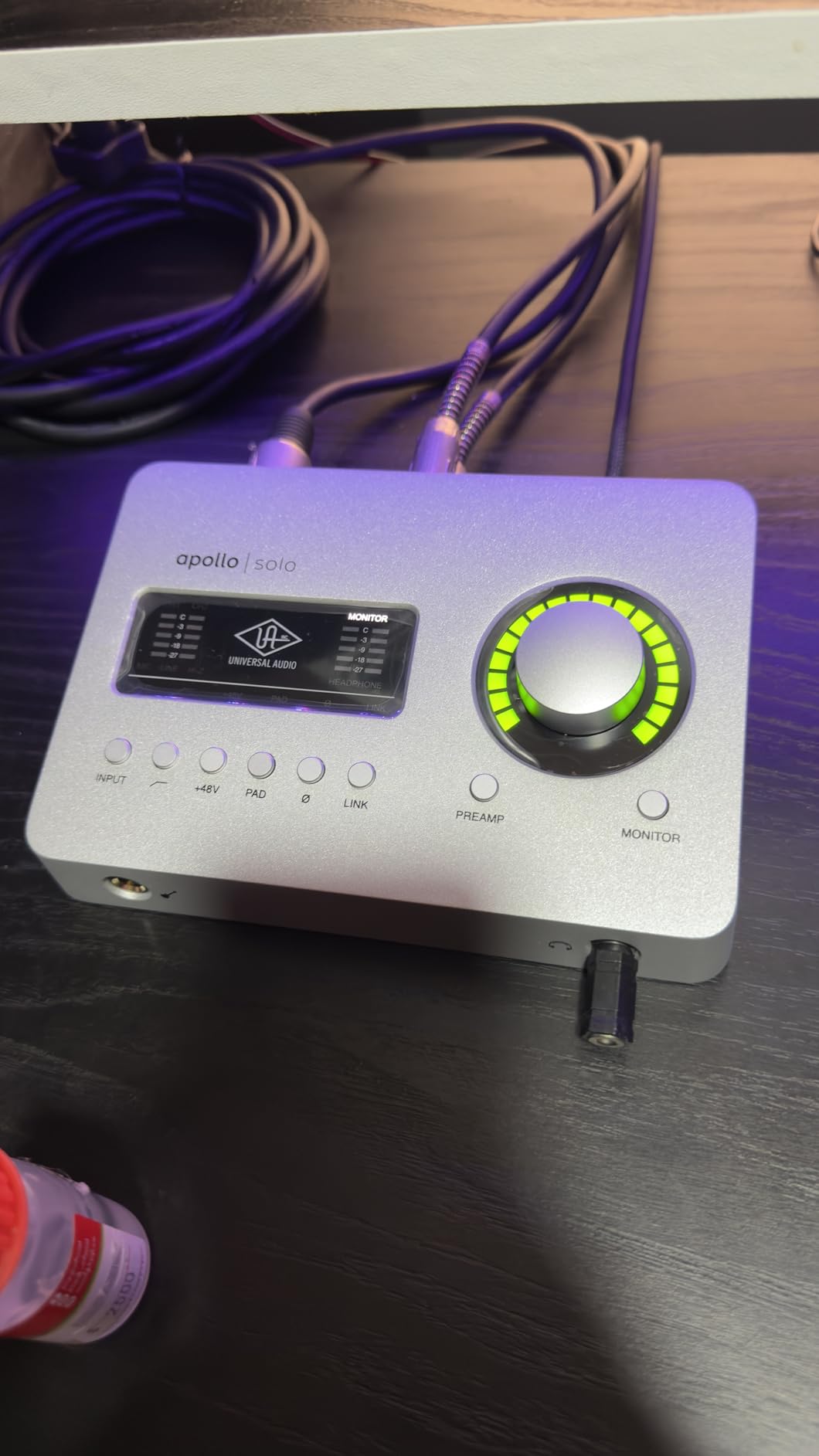 Universal Audio Apollo Solo Heritage Edition, APLS-HE customer photo 2