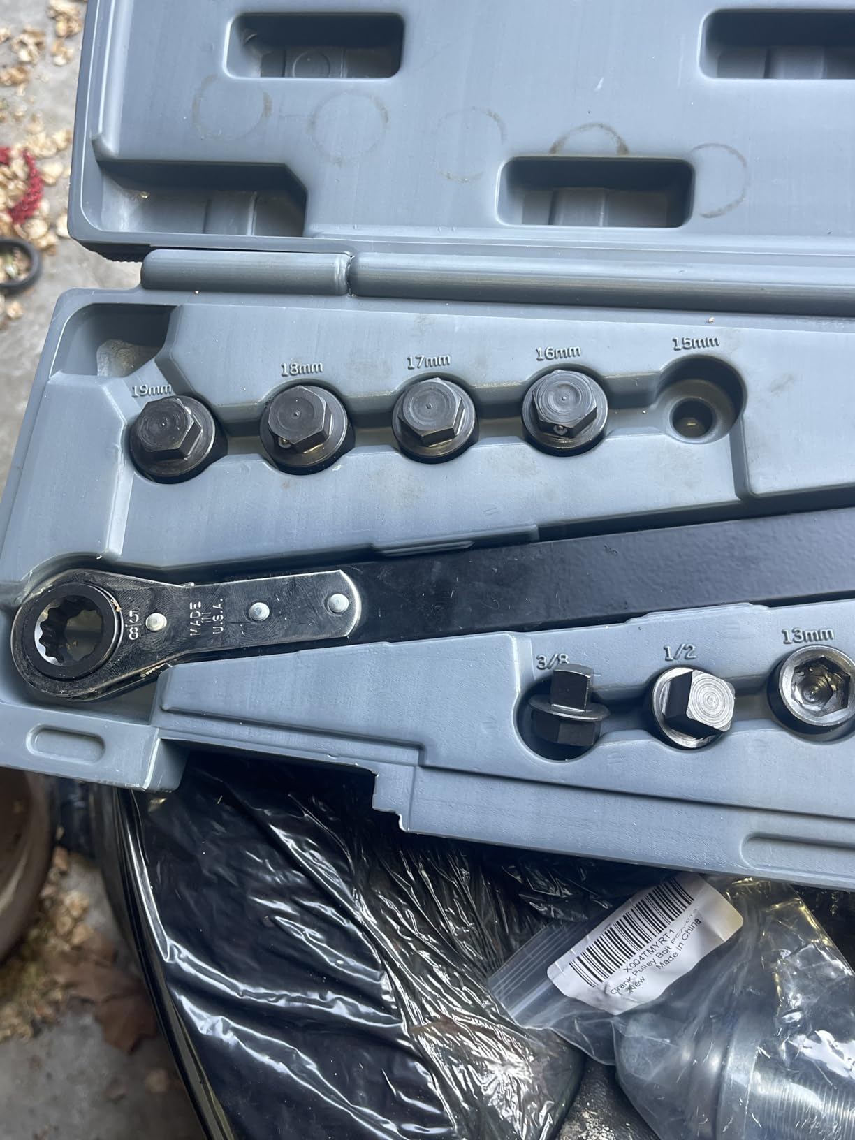 Lisle 59650 Ratcheting Serpentine Kit, 11pc. customer photo 1