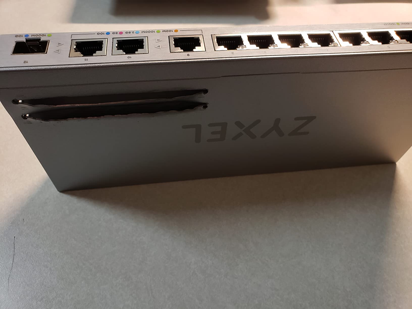 Zyxel XGS1250-12 12 Port Web-Managed 10G Network Switch customer photo 2