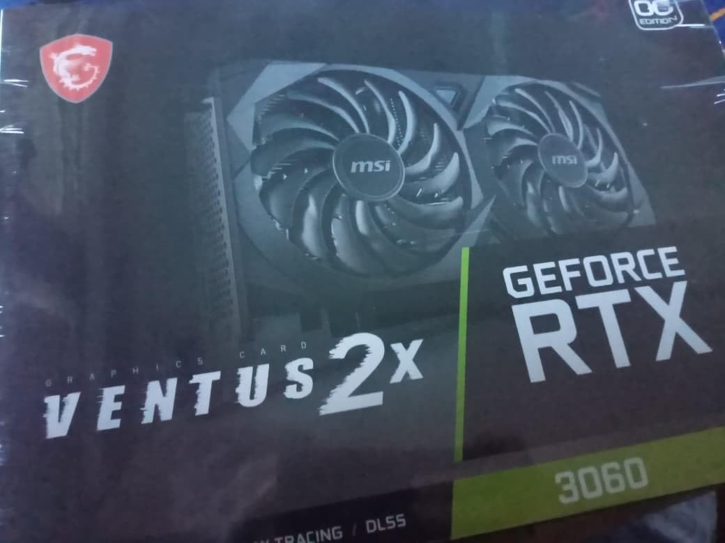 MSI Gaming GeForce RTX 3060 12GB 15 Gbps GDRR6 192-Bit HDMI/DP PCIe 4 Torx Twin Fan Ampere OC Graphics Card customer photo 2