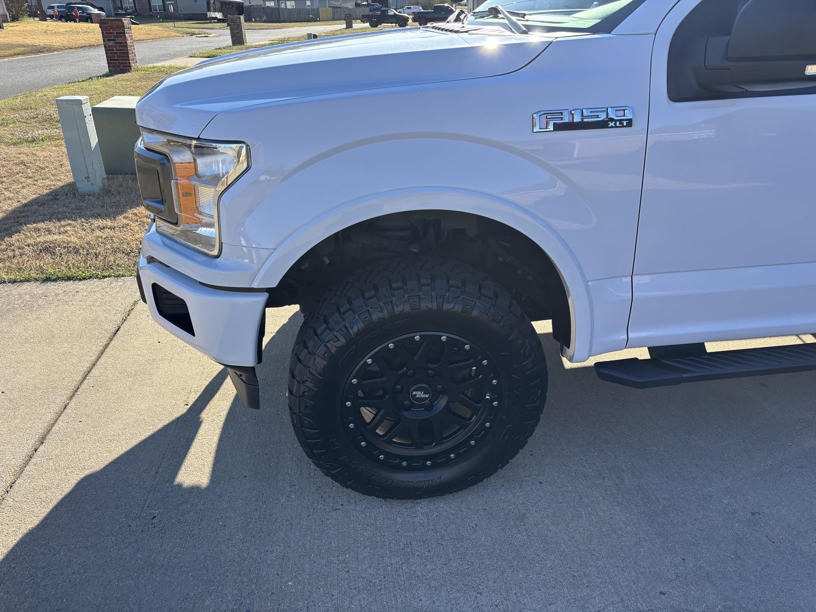 RockTrix RT110 20 inch Wheel 20x9 6x135, 12mm Offset, Matte Bronze | Compatible with Ford F150 (2004-2026) Bronco Raptor F-150 Lightning. Off-Road Rim, 4.5in Backspacing, 2500lb Weight Rating. customer photo 1