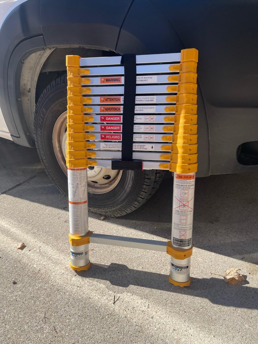 Xtend & Climb CS155+/300 Telescopic Ladder (15.5 FT - 300 LBS) customer photo 2