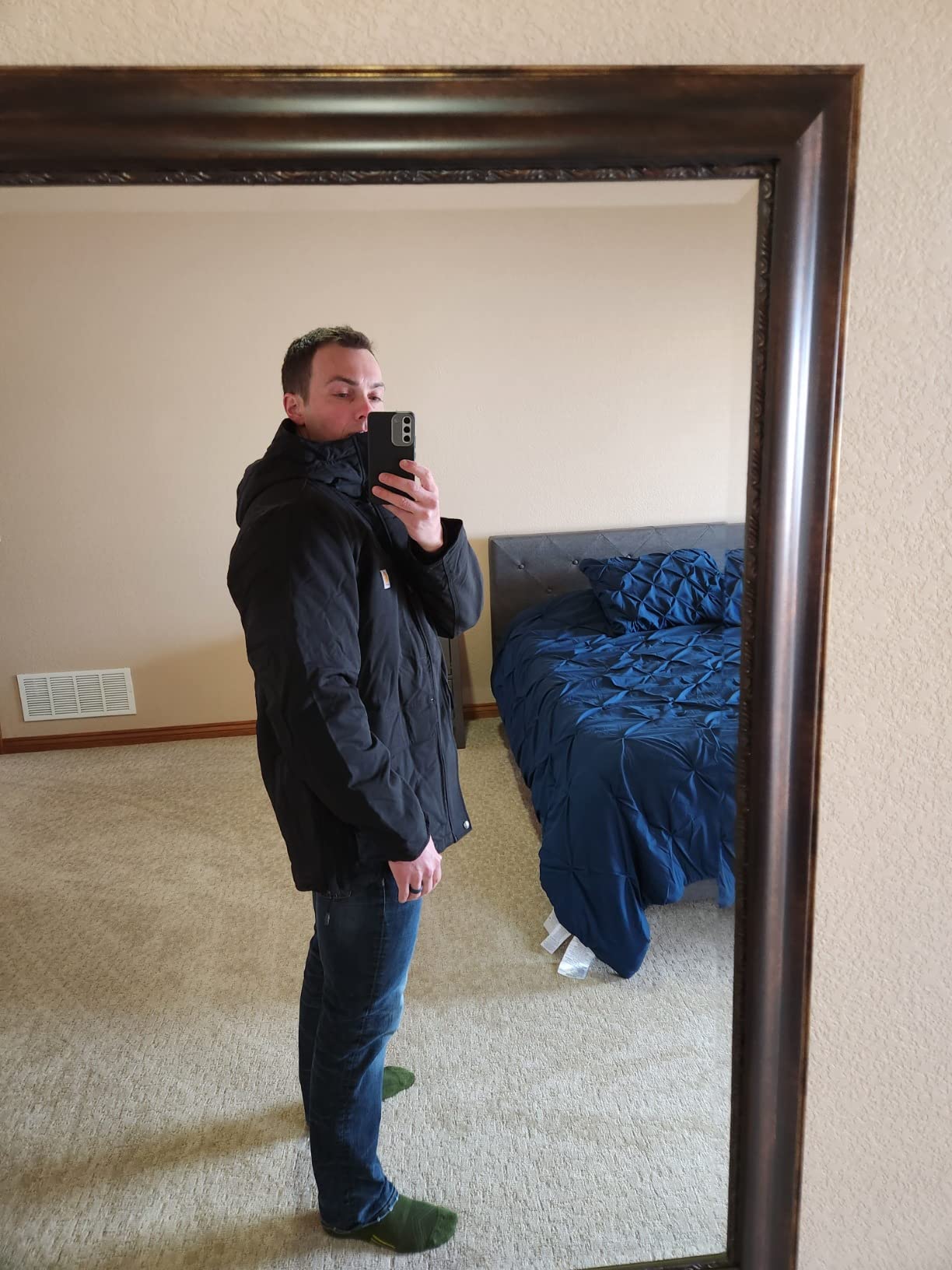 Carhartt Men's Super Dux Relaxed Fit Insulated Traditional Coat 105002 customer photo 1