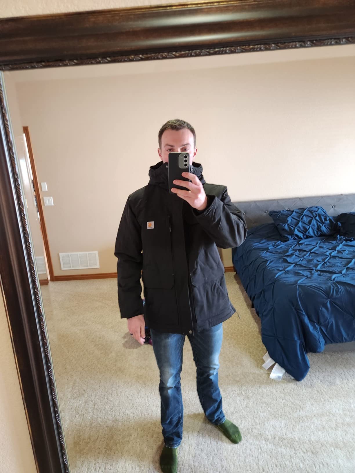 Carhartt Men's Super Dux Relaxed Fit Insulated Traditional Coat 105002 customer photo 2