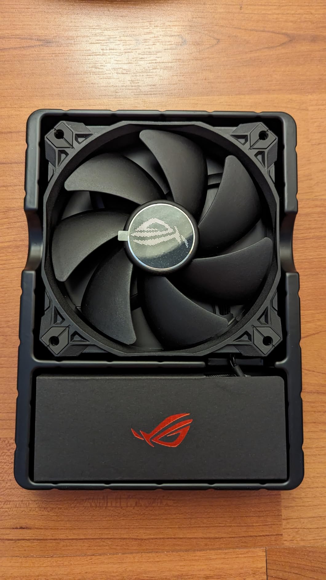 ASUS ROG Strix XF120 Whisper-Quiet, High Air Flow, 4-pin PWM Fan for PC Cases, Radiators or CPU Cooling (120mm, up to 400,000 Hours lifespan, Magnetic-Levitation, 1800RPM), 5 Year Warranty customer photo 1