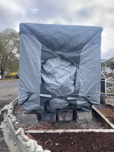 GEARFLAG Travel Trailer Cover for Motorhome Multi-Layers fits 26' - 28' with Reinforced Windproof Side-Straps Anti-UV Water-Resistance Heavy Duty (Fits 26' - 28') - Ideal for rv & Trailer Covers customer photo 2