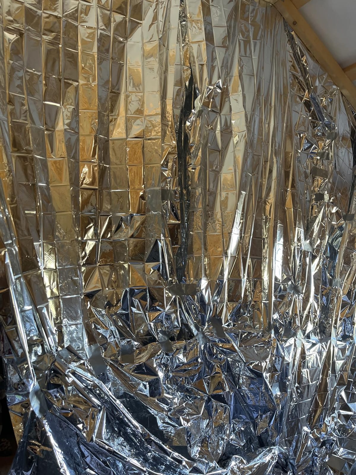 Emergency Blanket Mylar Thermal Space Survival Gear & Supplies 4-Pack Foil customer photo 2
