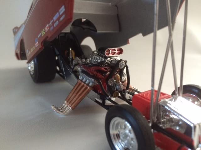 Atlantis Model 1/24 1957 Tom McCwen's Chevy Funneaker Plastic Model ATLAMCH7172 customer photo 2