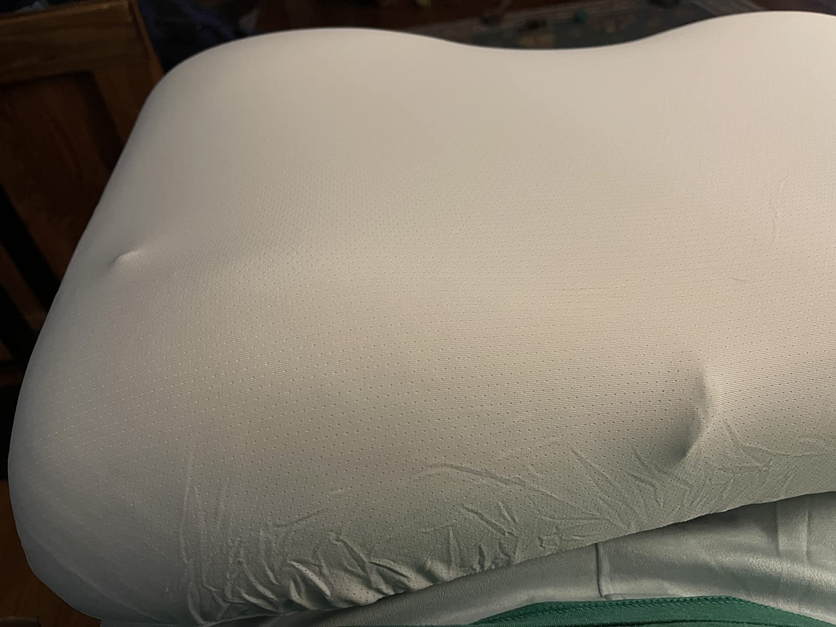 C CUSHION LAB Deep Sleep Pillow, Patented Ergonomic Contour Design for Side & Back Sleepers, Orthopedic Cervical Shape Gently Cradles Head & Provides Neck Support & Shoulder Pain Relief - Calm Grey customer photo 1